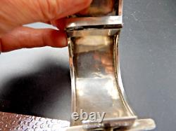 Old Bracelet 19th England Victorian Silver Bird Decor Handle 17 cm