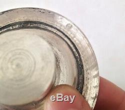 Old Candlestick Silver Massif Belgium Xixéme Restoration Decor 448g