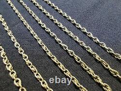Old Chain Jumper In Solid Silver 145cm 48.3gr Xixth Necklace