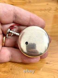 Old Coq Watch In Silver Massif Pocket Watch Silver