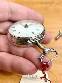 Old Coq Watch In Silver Massif Pocket Watch Silver