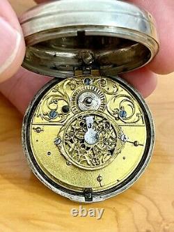 Old Coq Watch In Silver Massif Pocket Watch Silver