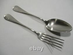 Old Covered In Table In Sterling Silver Spoons 5 6 Forks Punches