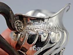Old Creamer Milk Pot in Solid Silver Minerve House Cardeilhac Paris XIX