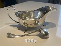 Old English Saucière Sheffield 1933 Solid Silver