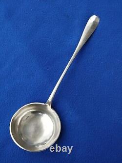 Old GIEL ladle. Solid silver 800 Swiss 19th century