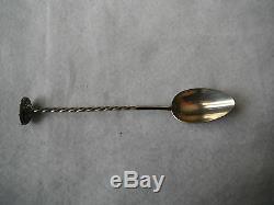 Old Glass Of Water Or Medicine Spoon Solid Silver Minerva Title 1