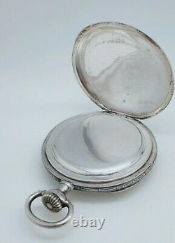 Old Gousset Silver Denied Omega To Review Numbered Old Pocket Watch