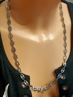 Old Heavy Chain in Solid 925 Sterling Silver