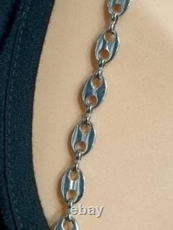Old Heavy Chain in Solid 925 Sterling Silver