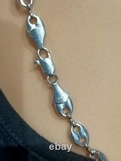 Old Heavy Chain in Solid 925 Sterling Silver