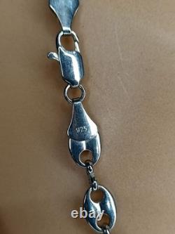 Old Heavy Chain in Solid 925 Sterling Silver