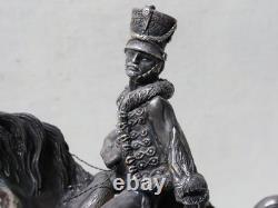 Old Hussar Sculpture No. 1 in 925 Sterling Silver by Alessandro MAGRINO