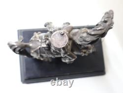 Old Hussar Sculpture No. 1 in 925 Sterling Silver by Alessandro MAGRINO
