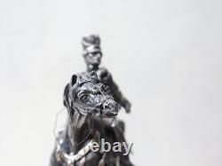 Old Hussar Sculpture No. 1 in 925 Sterling Silver by Alessandro MAGRINO