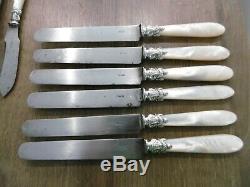 Old Knives Butter Pudding Meat In Silver And Pearl Neck Brace