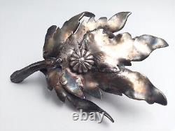 Old LID Socket In Solid Silver Artichoke Shape 298 Gr Odiot