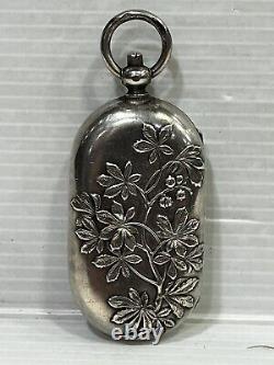 Old Louis d'Or Solid Silver Art Nouveau Fountain of Youth
