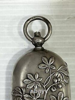 Old Louis d'Or Solid Silver Art Nouveau Fountain of Youth
