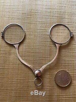 Old Man Bezel Scissors Incredible Optical Lorgnon Spyglass Sterling Silver