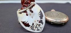 Old Polish patriotic ryngraf, chiseled in 875/1000 sterling silver (1920–1931)