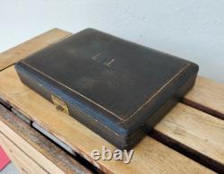 Old Service for Mignardises Appetizers Solid Silver Minerva Mark