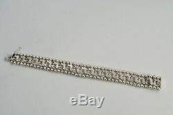 Old Silver Bracelet 835 Weevils