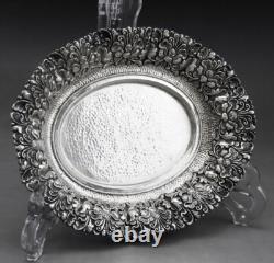 Old Silver Footed Bowl Hallmarked Asia Cambodia Thailand