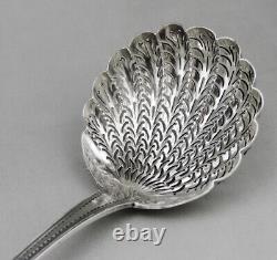 Old Silver Powdered Spoon with Vieillard Hallmark 1819-1838