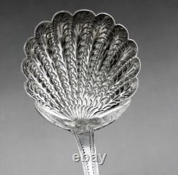 Old Silver Powdered Spoon with Vieillard Hallmark 1819-1838