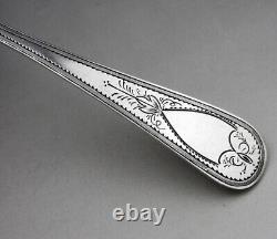 Old Silver Powdered Spoon with Vieillard Hallmark 1819-1838