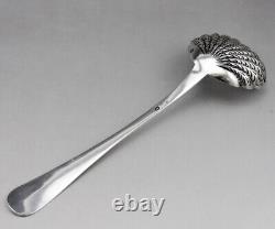 Old Silver Powdered Spoon with Vieillard Hallmark 1819-1838