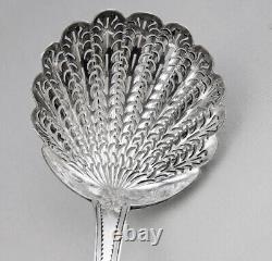 Old Silver Powdered Spoon with Vieillard Hallmark 1819-1838