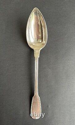 Old Silver Raging Spoon Sterling Silver L. Lenain Old Ceres