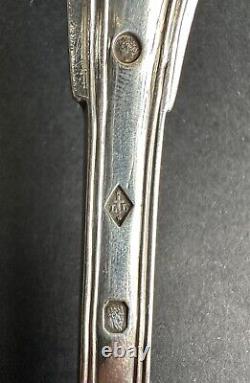 Old Silver Raging Spoon Sterling Silver L. Lenain Old Ceres