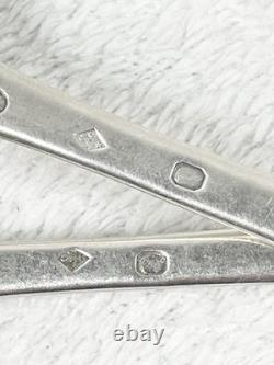 Old Silver Solid Silver Spoon