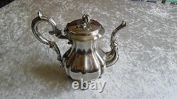 Old Silver Teapot Pourer Massive Silver Tea Pot