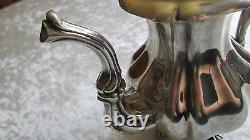 Old Silver Teapot Pourer Massive Silver Tea Pot