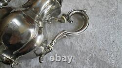 Old Silver Teapot Pourer Massive Silver Tea Pot