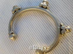 Old Slave Vintage Bracelet Sterling Silver Africa Tuareg 54 Grams Ac23