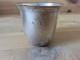 Old Small Solid Silver Cup, Rooster Hallmark