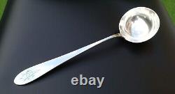Old Solid Silver Ladle from Spain