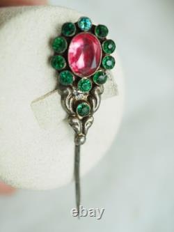 Old Solid Silver Regional Norman Shawl Pin Jewelry