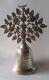 Old Table Bell Tree Of Life In Solid Silver 925 Mexico