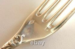 Old Tableware Silver Solid Goldsmith Debain Alphonse