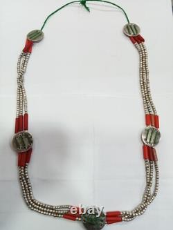 Old Traditional Solid Silver Necklace