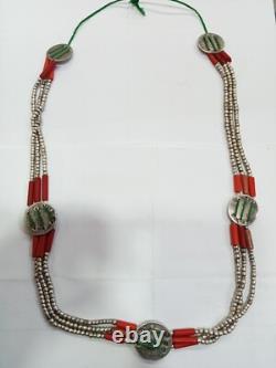 Old Traditional Solid Silver Necklace
