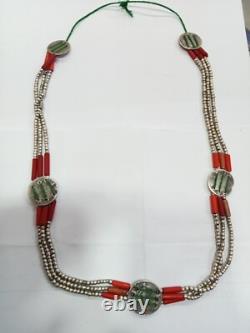 Old Traditional Solid Silver Necklace