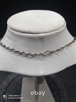 Old Trim Necklace Ethnic Bracelet Berber Ring Silver Solid And Email