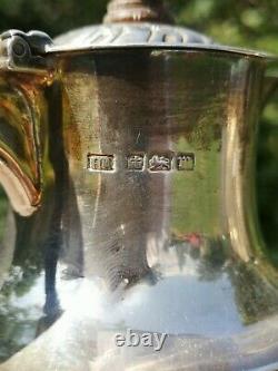 Old Versatier Silver Coffee Maker Massif Sterling English Poisons